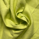 Estopa de Linho e Algodao 2m Largura Verde Lima 