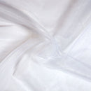 Tecido Organza Cristal - Branco - texland