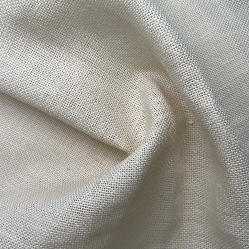 Tecido 100 Linho Natural Creme Texland