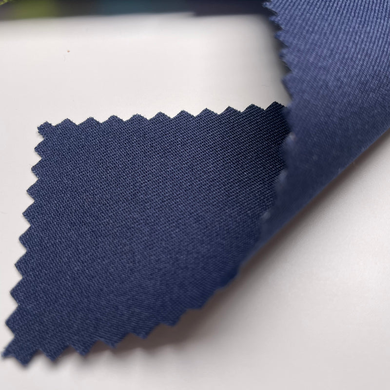 Tecido Sarja Poliester 225g Azul Marinho Texland