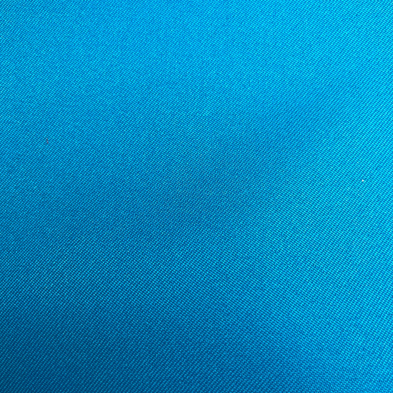 Tecido Sarja  Poliester 225g Azul Petroleo Texland