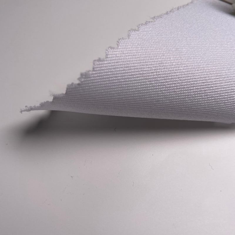 Tecido Sarja Poliester 225g Branco Texland