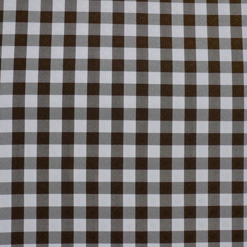 Tecido para toalhas de mesa minimate barato poliester xadrez preto e branco