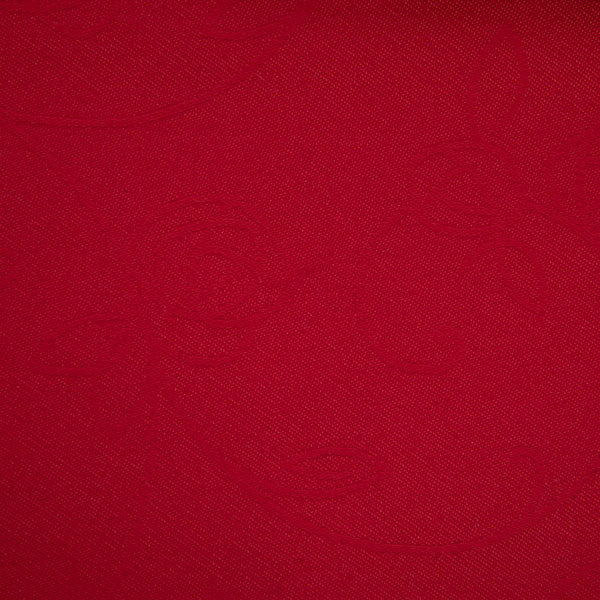 Cotton and Polyester Tablecloth Fabric - Pink | Red