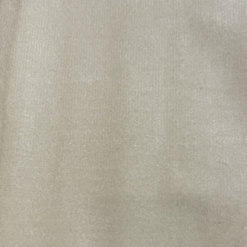 Veludo 2.8m Largura para Sofá e Toalha de Mesa | Creme