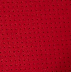 Alcantara Fabric Perforated - Red