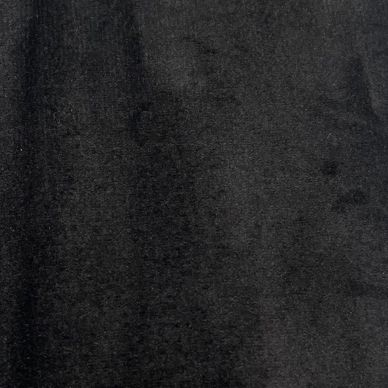 Veludo 1.40m Largura para Sofá e Toalha de Mesa | Preto