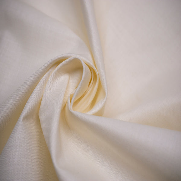 Tecido para lençol Creme Amarelado 2,4m largura - Casca de Ovo texland