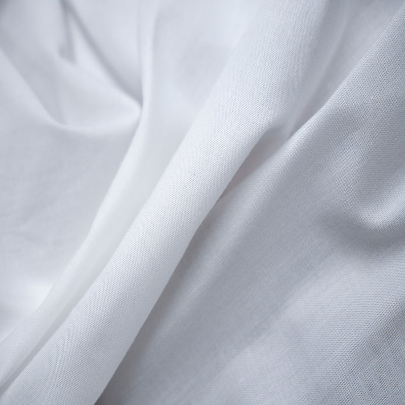 Tecido para lençol Branco 2,4m largura - Casca de Ovo - texland