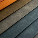 Geometric velvet fabric for upholstery - Old Green | Ciga