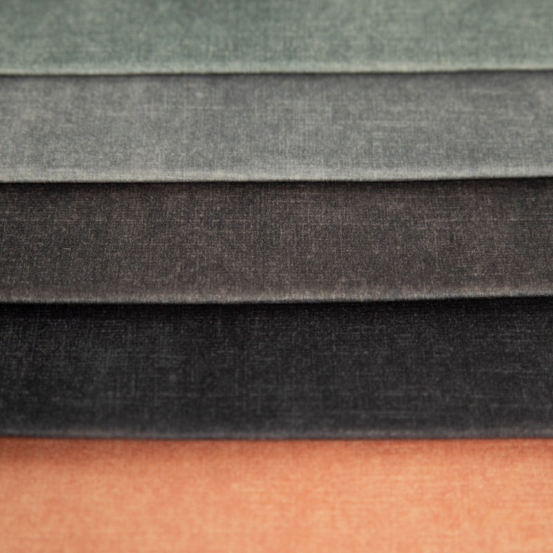 Geometric Velvet Fabric for Upholstery - Salmon | CODE