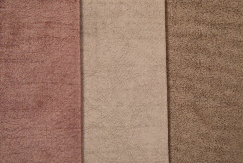 Scratched Velvet Fabric for Upholstery - Beige | ebra