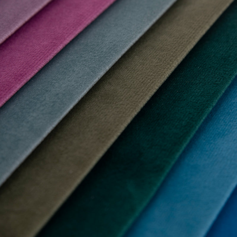 Velvet Fabric for Lining and Upholstery - Ata - Aqua Green