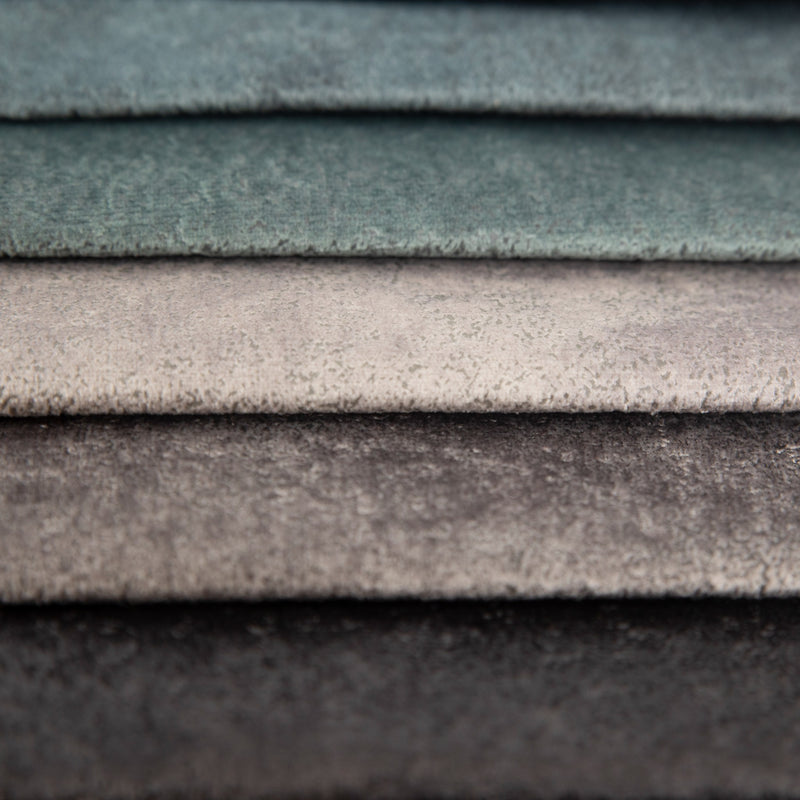 Velvet Upholstery Fabric - Olpo | silver gray