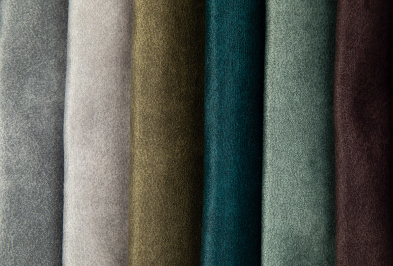Striped Velvet Fabric for Upholstering Sofas - Vipe | off white