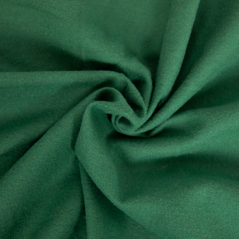 Flanela 100% Algodão | Verde texland tecidos